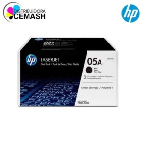 TONER HP CE505D (05D) (PACK 2 CE505A)