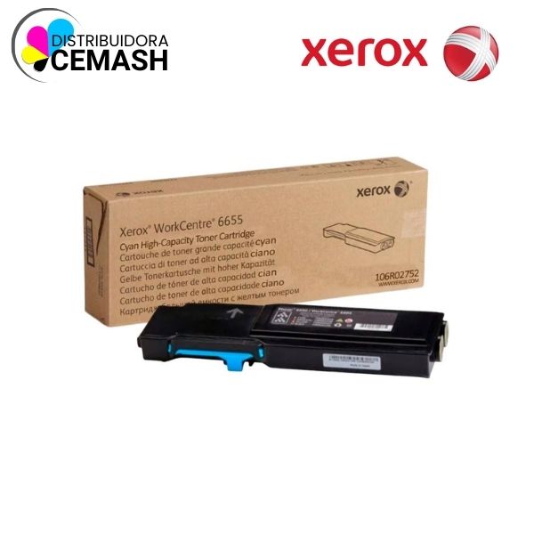 TONER XEROX 106R02752 CIAN PARA WC 6655