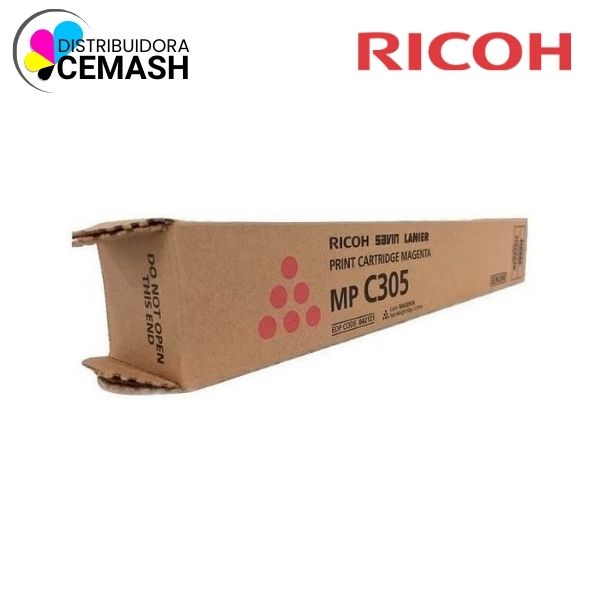 TONER RICOH 842121 MP C305 MAGENTA 4,000 PAG