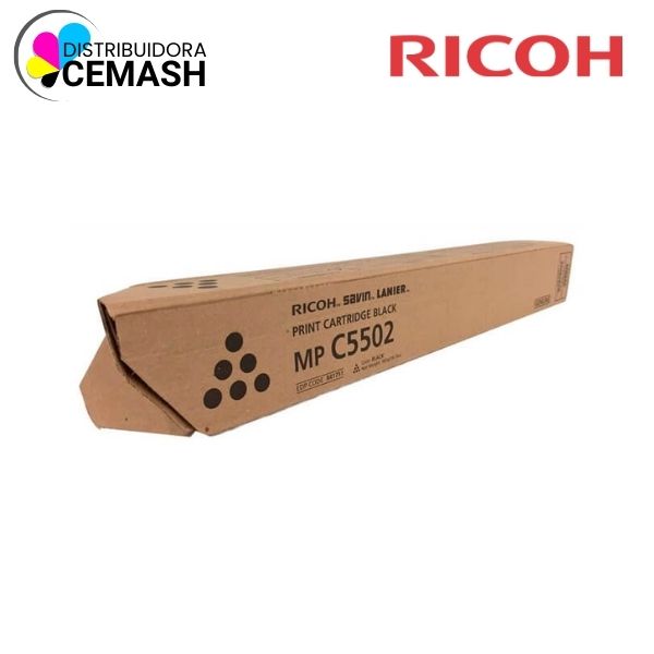 TONER RICOH 841751 MP C5502 BLACK 31KPG