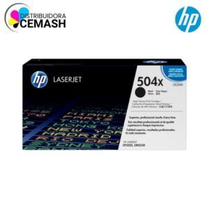 TONER HP CE250X (504X) L.J. CP3525 NEGRO 10500P
