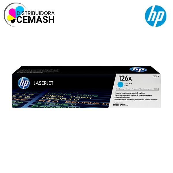 TONER HP CE311A (126A) L.J. CP1025 CYAN 1000PG