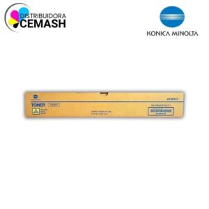 TONER KONICA MINOLTA TN220Y YELLOW (25K) BIZHUB C221, C281, C223, C283.