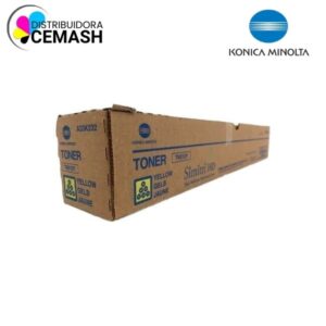 TONER KONICA MINOLTA TN512Y YELLOW (26K) BIZHUB C454, C454e, C554, C554e.