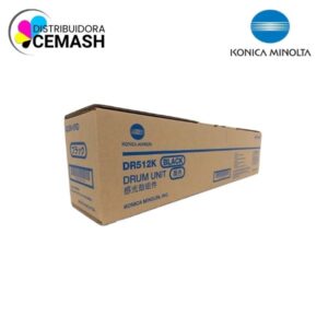 TAMBOR KONICA MINOLTA DR-512K BLACK (120K) BIZHUB 554e, C364e, C454e