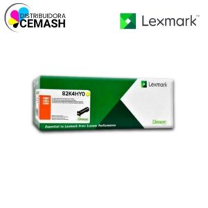 TONER LEXMARK 82K4HY0 YELLOW