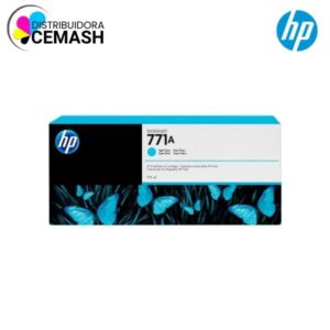 TINTA HP B6Y20A (771A) 775ML (CE042A) LT CYAN