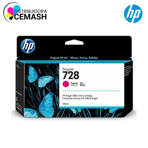 TINTA HP F9J66A (728) 130ML MAGENTA