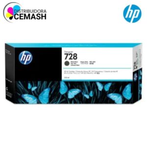 TINTA HP F9J68A (728) 300ML MATTE BLACK