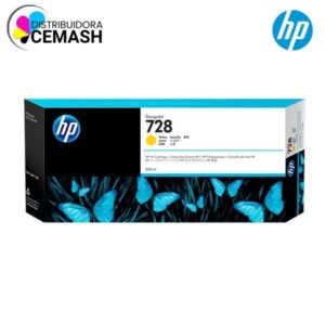 TINTA HP F9K15A (728A) 300ML YELLOW