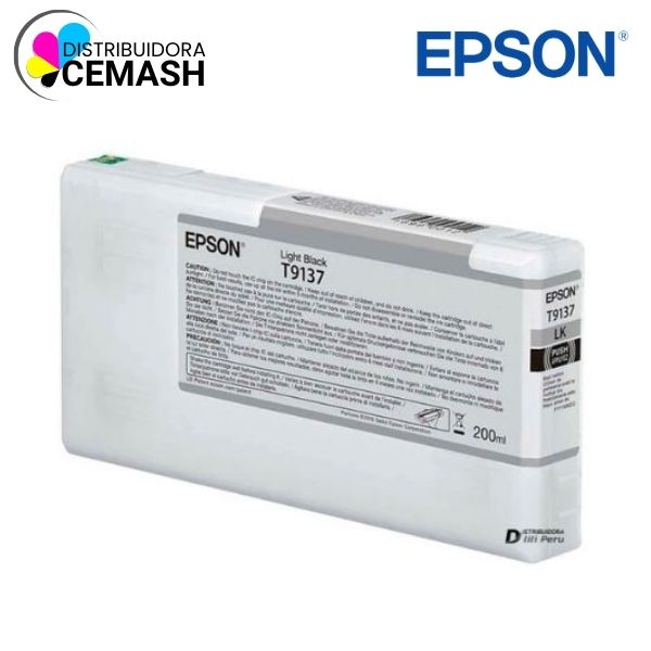 TINTA EPSON T913700 ULTRACHROME HD LIGHT BLACK
