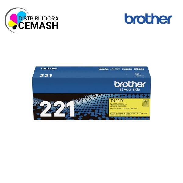 TONER BROTHER TN221Y YELLOW (HL3150CDN/HL3170CDW) 1400 PAG.