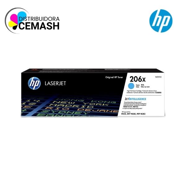 TONER HP W2111X (206X) L.J. M255 CYAN 2,450 PGS