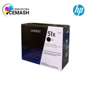 TONER HP Q7551X (51X)  NEGRO 13K PG