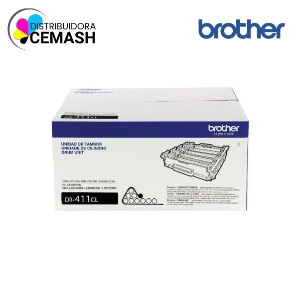 TAMBOR BROTHER DR-411CL NEGRO (50K) HL-L8360CDWT, MFC-L8610CDW