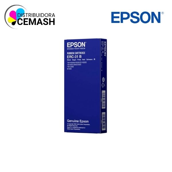 CINTA EPSON ERC-31B NEGRO TM-930II