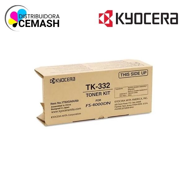 Consumible para impresora: TONER KYOCERA TK-332 BLACK (20K) FS 4000D