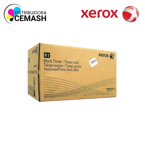 TONER XEROX 006R01551 BLACK (76K) WORKCENTRE 5845, 5855. Suministro para impresora