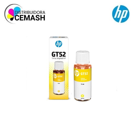 TINTA HP GT52 YELLOW
