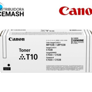 TONER CANON T10 NEGRO 3000PGS IMAGECLASS X MF1538/ LBP1538
